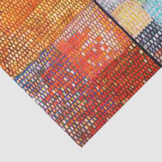 Ad Parnassum, Paul Klee Seidenpapier (Ausschnitt)