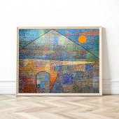Ad Parnassum von Paul Klee, Abstrakte Kunst Poster