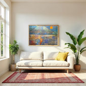 Ad Parnassum von Paul Klee, Abstrakte Kunst Poster