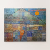 Ad Parnassum von Paul Klee, Abstrakte Kunst Puzzle (Horizontal)