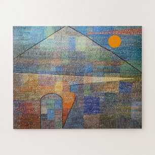 Ad Parnassum von Paul Klee, Abstrakte Kunst Puzzle