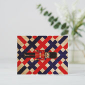 AD Queen Guard Postkarte (Stehend Vorderseite)