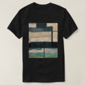 Ad Reinhardt AI Stone Wall City Day Abstrakt Art G T-Shirt (Design vorne)