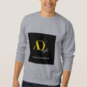 AD Style – Be Elegant With Us | Fashion Statement Sweatshirt (Vorderseite)