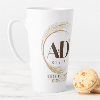 "AD Style – Dies ist dein Königreich" Premium-Desi Milchtasse