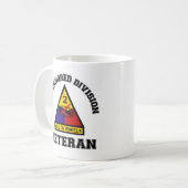 AD Vet - Uni Kaffeetasse (Vorderseite Links)