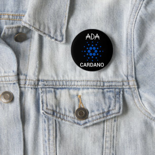 ADA Cardano Crypto Coin Poster Button