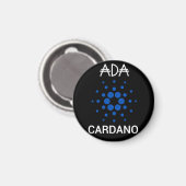 ADA Cardano Crypto Coin Poster Magnet (Vorderseite/Rückseite)