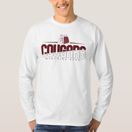 Ada Cougar März Band Long Sleeve Classic Tshirt (Vorderseite)