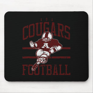 Ada Cougars Football Player Mousepad