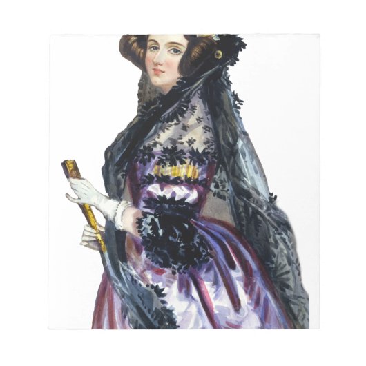 ada Countess of lovelace Notizblock (Vorderseite)
