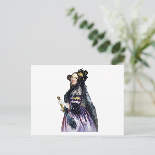 ada Countess of lovelace Postkarte (Stehend Vorderseite)