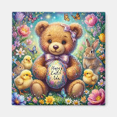 ADA ~ Easter Teddy ~  Magnet (Vorne)