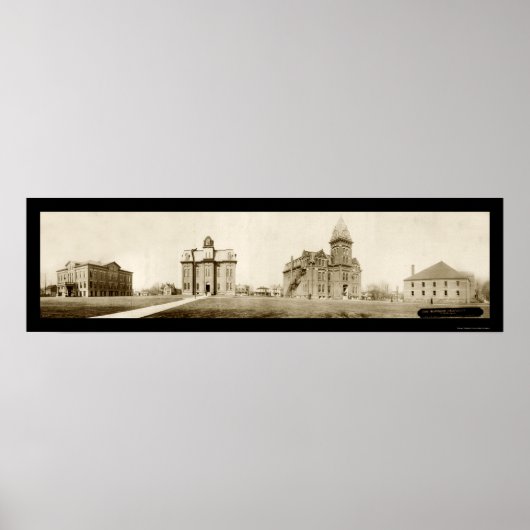 Ada-Foto 1912 von Ohio Nord Poster (Vorne)