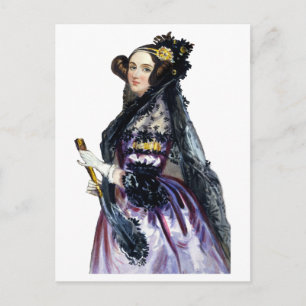 Ada Gräfin von Lovelace Postkarte