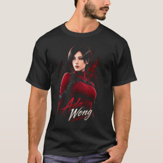 Ada Horror Wong Art 20 | Basic Dark T-Shirt