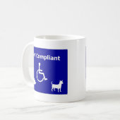 ADA konform Kaffeetasse (Vorderseite Links)