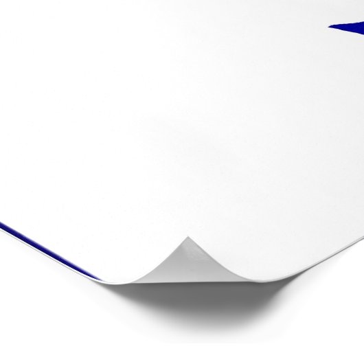 ADA-konform Poster (Ecke)