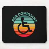 ADA-konforme Barrierefreiheitsanforderungen Mit Be Mousepad (Vorne)