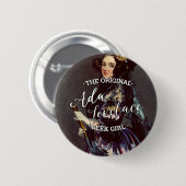 Ada Lovelace - das ursprüngliche Button (Vorne & Hinten)