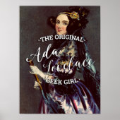 Ada Lovelace - Die originelle Griechen-Girl Poster (Vorne)