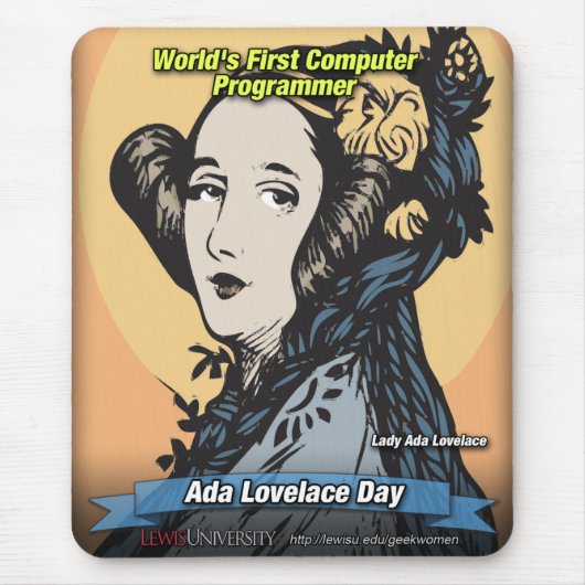 Ada Lovelace Mousepad (Vorne)