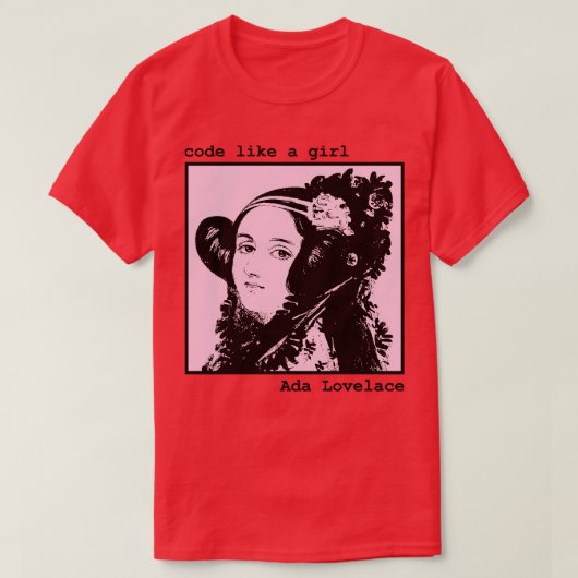 Ada Lovelace und das Analytical Motor TShirt (Design vorne)