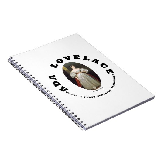 Ada Lovelace World's erster Computerprogrammierer Notizblock (Rechte Seite)
