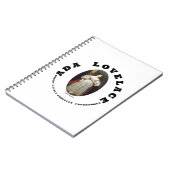 Ada Lovelace World's erster Computerprogrammierer Notizblock (Linke Seite)