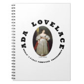 Ada Lovelace World's erster Computerprogrammierer Notizblock (Vorderseite)