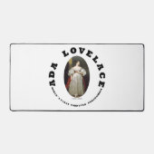 Ada Lovelace World's erster Computerprogrammierer Schreibtischunterlage (Vorderseite)