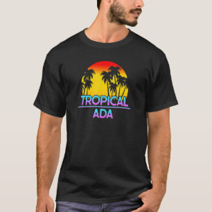 Ada Michigan Funny Ironic Weather T-Shirt