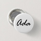 Ada name für Ada Button (Vorne & Hinten)