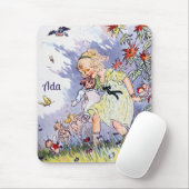 ADA ~ Vintag Art ~ Johnny Gruelle ~ Fairies Mousepad (Mit Mouse)