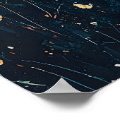 Adable Baby Bear Kinderzimmer Kinderzimmer Print Poster (Ecke)