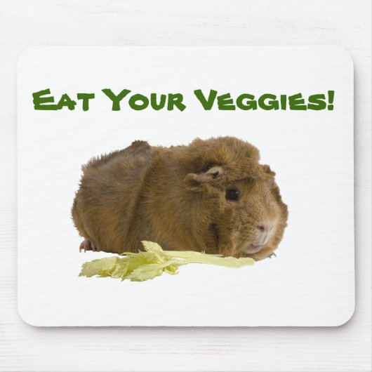 Adable Ginger Guinea Pig Pet Fotomodell Mousepad (Vorne)