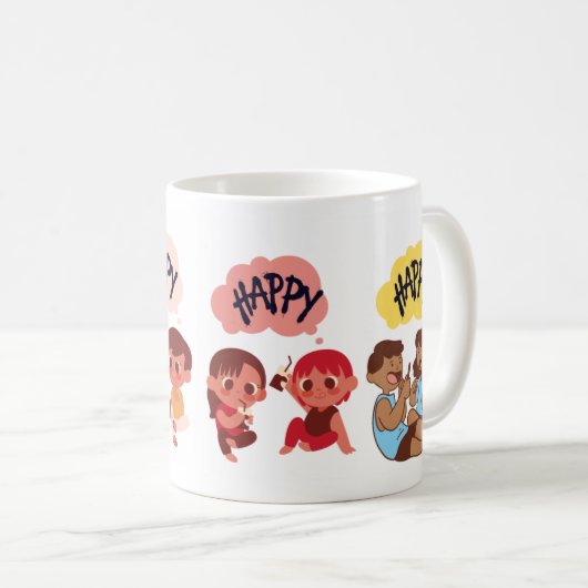 Adable Kids Eating: Cherishing Food & Bonding Kaffeetasse (VorderseiteRechts)