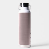 Adable Kupfer- und Gold-Hintergrund Trinkflasche (Vorne)