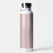 Adable Kupfer- und Gold-Hintergrund Trinkflasche (Rechts)