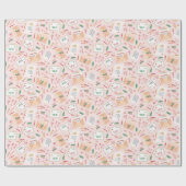 Adable Letters to Santa Mail Weihnachtsmuster Geschenkpapier (Flach)