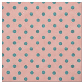 Adable Polka Punktmuster in blau und rosa Stoff (Muster)