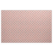 Adable Polka Punktmuster in blau und rosa Stoff (Fat Quarter (45,7 x 55,9 cm))