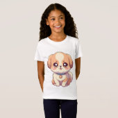 Adable Puppy Anime T - Shirt für Kinder - Niedlich (Vorne ganz)