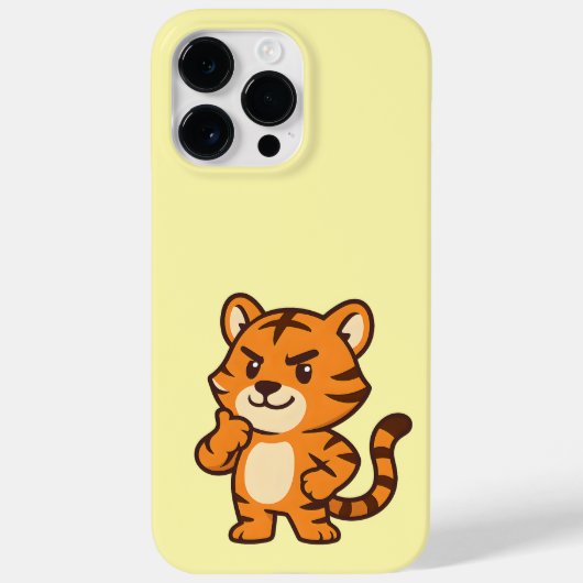 Adable Tiger Phone Cases - Niedlich für alle Gerät (Rückseite)