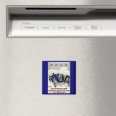 ADAC Oldtimer-Automobilwerbung 1925 Magnet (In Situ (Geschirrspüler))