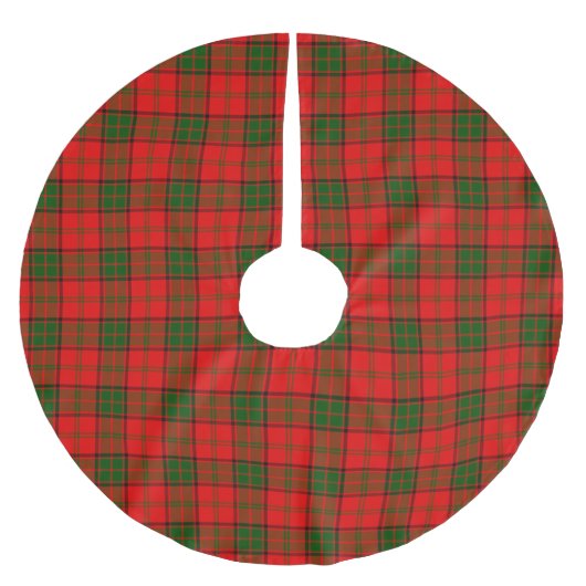 Adair Christmas Tree Skirt Polyester Weihnachtsbaumdecke (Vorderseite)