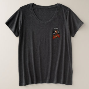 Adair Clan-Abzeichen Damen Übergröße Große Größe T-Shirt