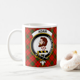Adair Clan Abzeichen Kaffee Tasse - Größe 11oz