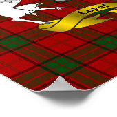 Adair Clan Abzeichen Poster (Ecke)