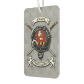 Adair-Clan-Abzeichen und Schwerter Autolufterfrischer (Links)